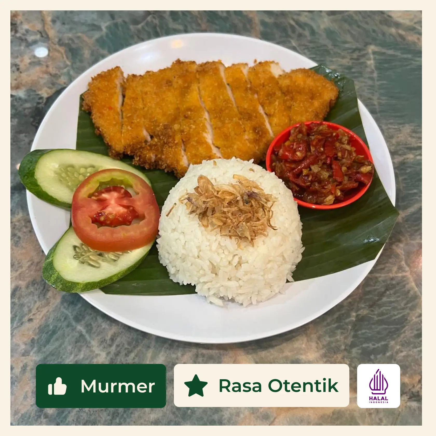 Menu Nasi Ayam Katsu