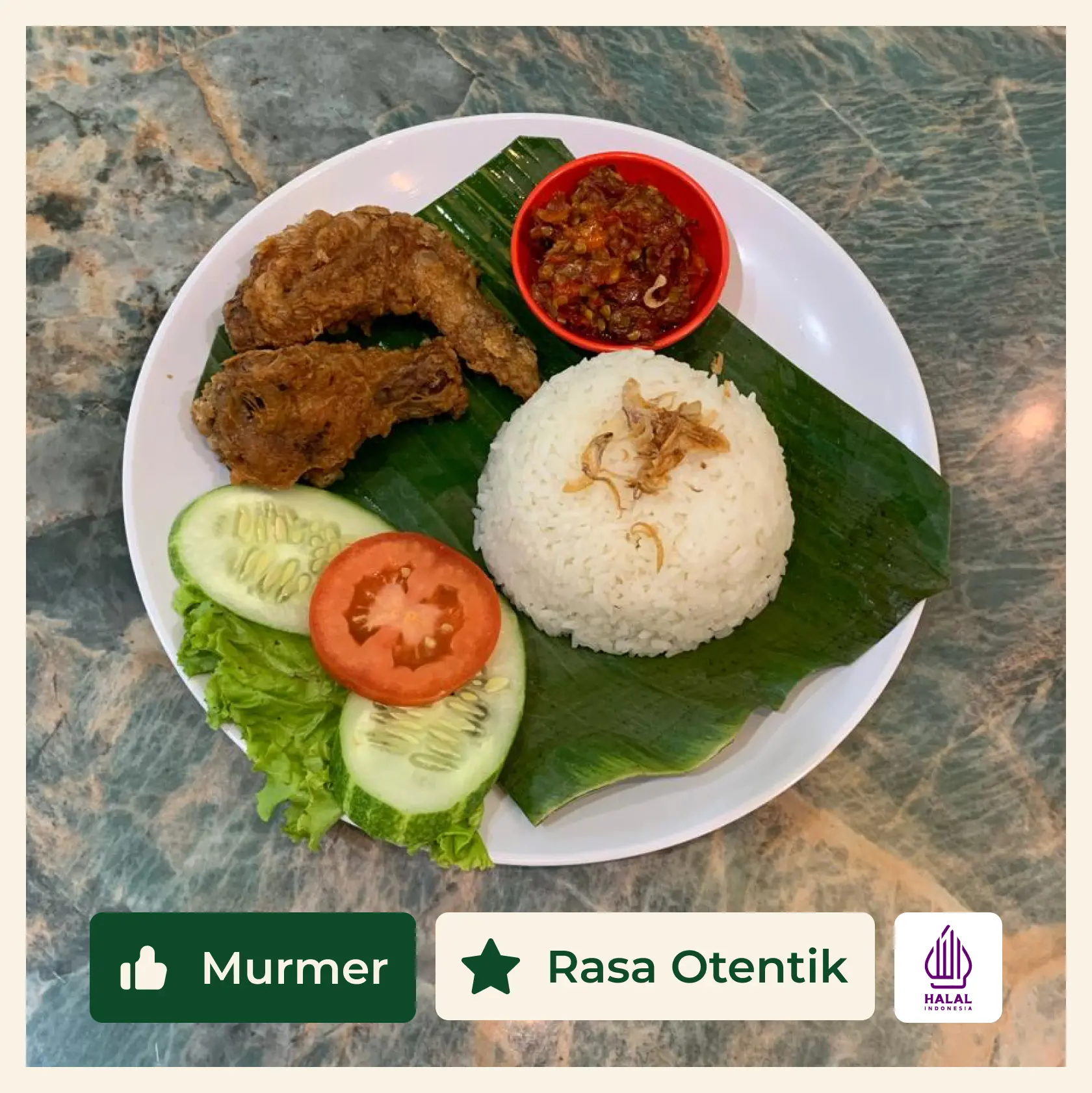 Menu Nasi Chicken Wings